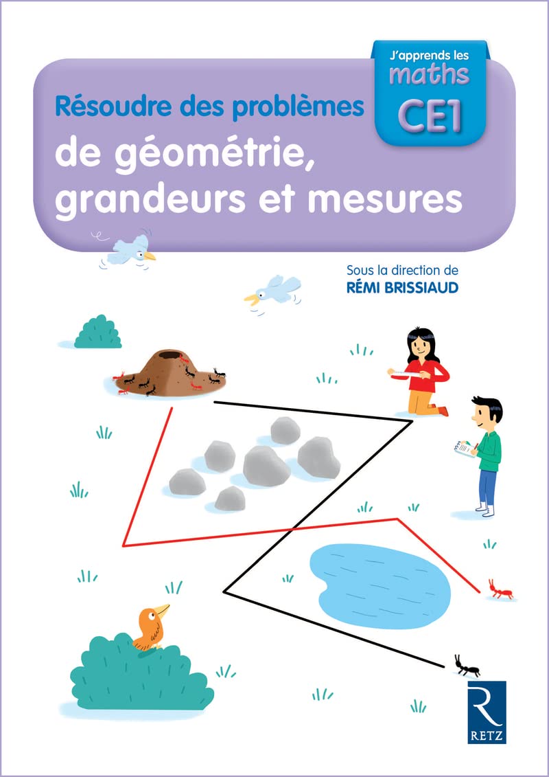 J'apprends les maths CE1 - Cahier Résoudre des problèmes de géométrie, grandeurs et mesures 9782725636801