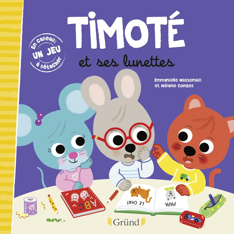 Timoté et ses lunettes – Album jeunesse – À partir de 2 ans 9782324025334