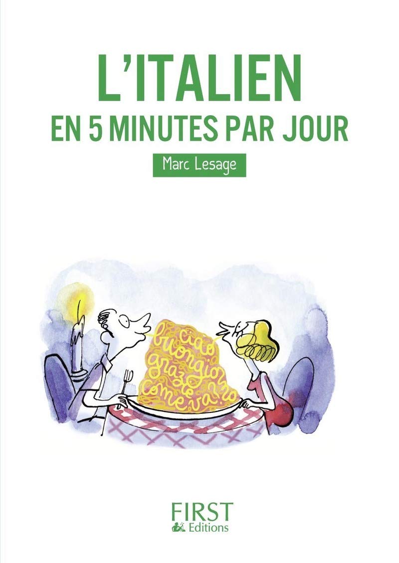 Petit Livre de - L'italien en 5 minutes par jour 9782754053211