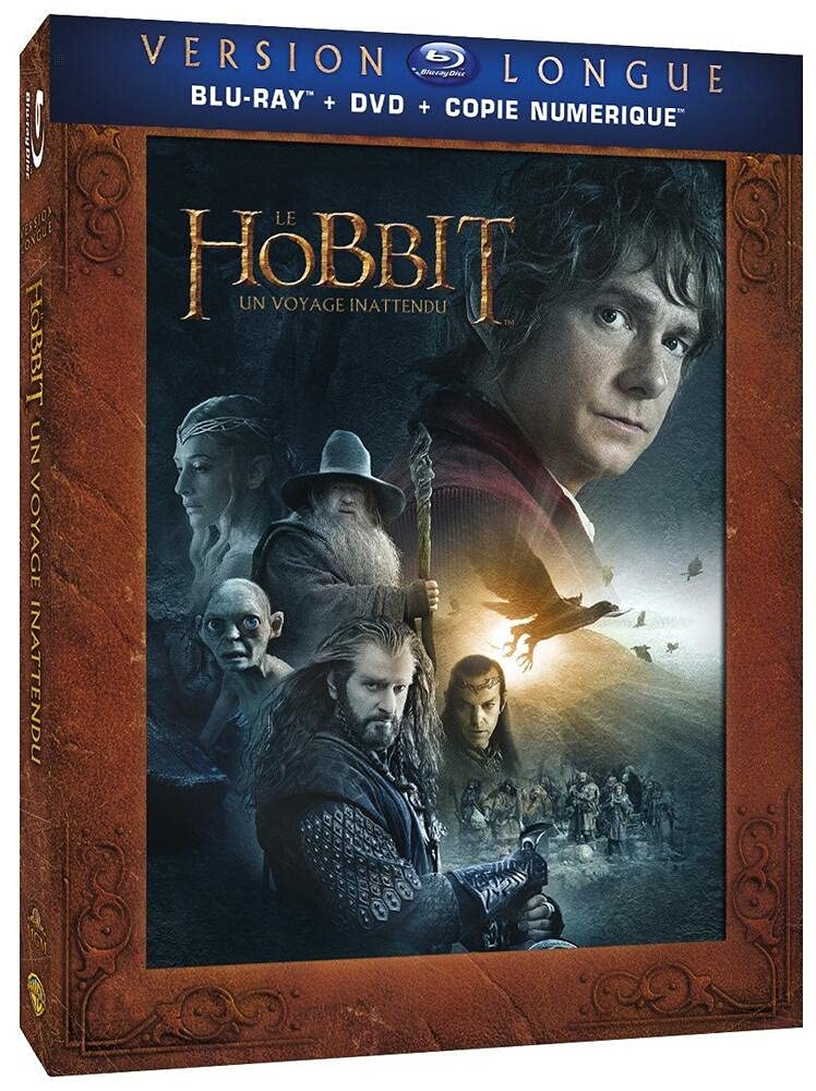 Le Hobbit : Un Voyage inattendu [Version Longue-Blu-Ray + DVD + Copie Digitale] 5051889444220