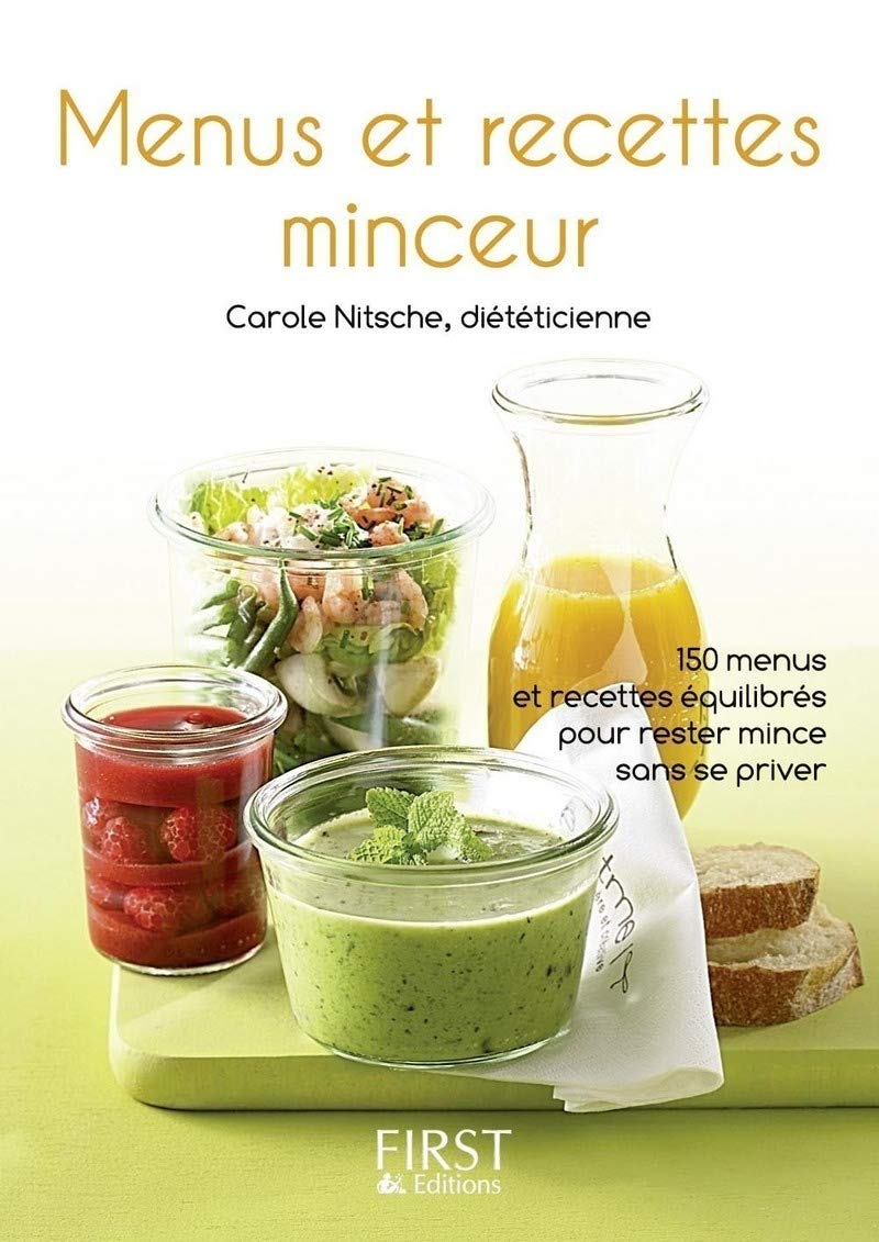 Petit livre de - Recettes et menus minceur 9782754015127