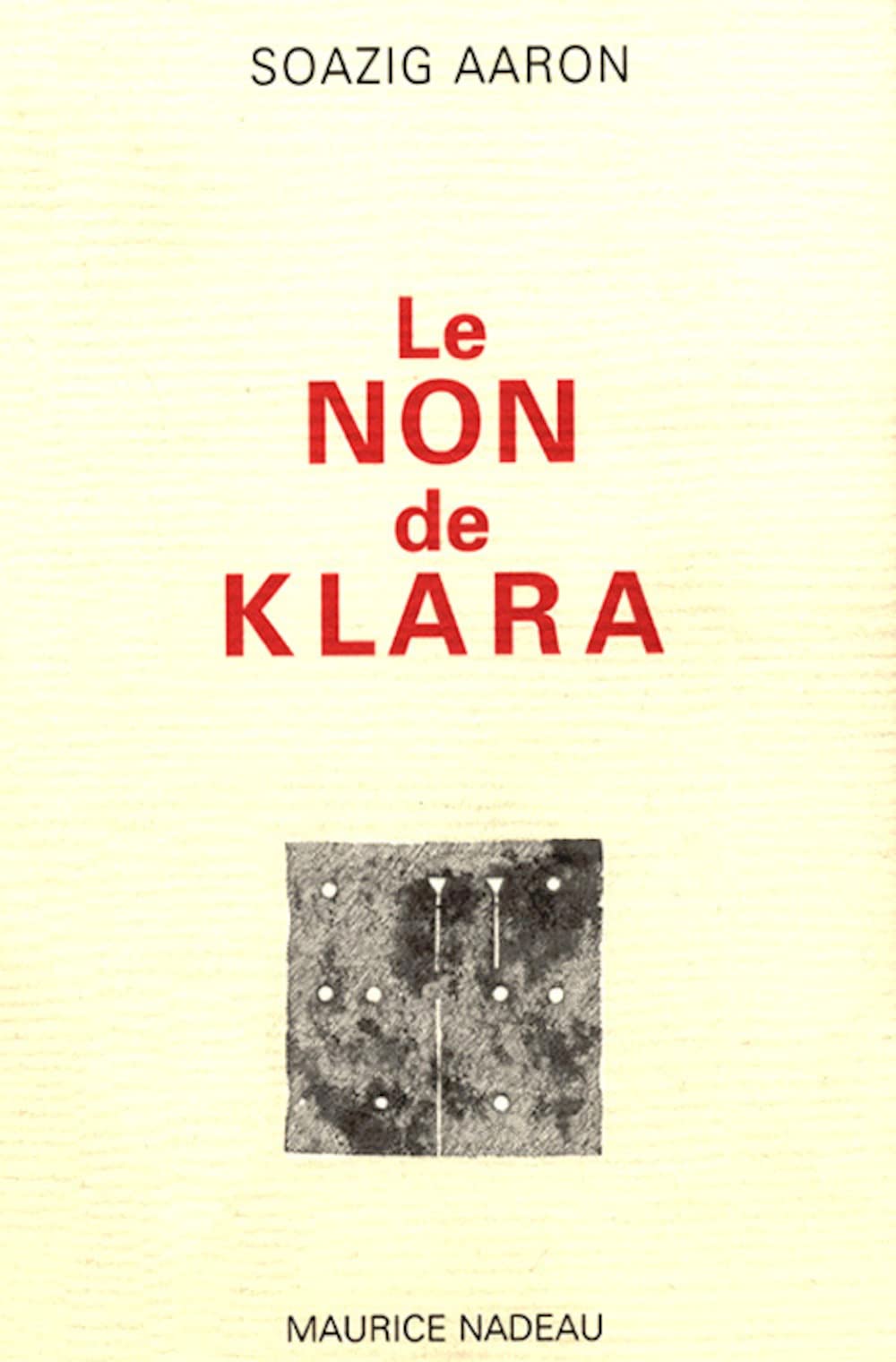 Le Non de Klara 9782862311722