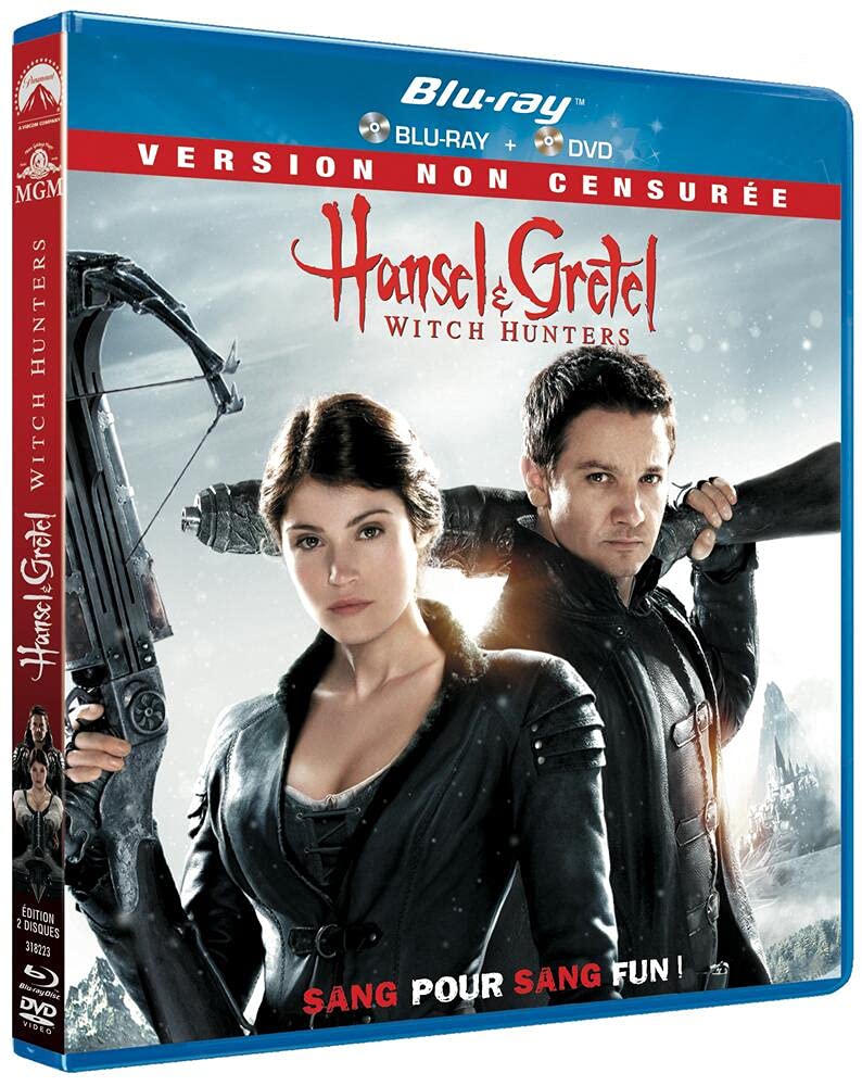 Hansel & Gretel : Witch Hunters [Combo Blu-Ray + DVD-Version Non censurée] 3333973182235