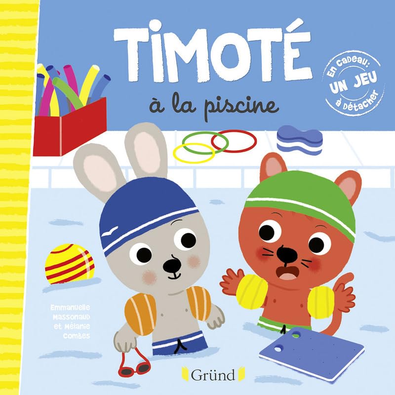 Timoté à la piscine – Album jeunesse – À partir de 2 ans 9782324012259