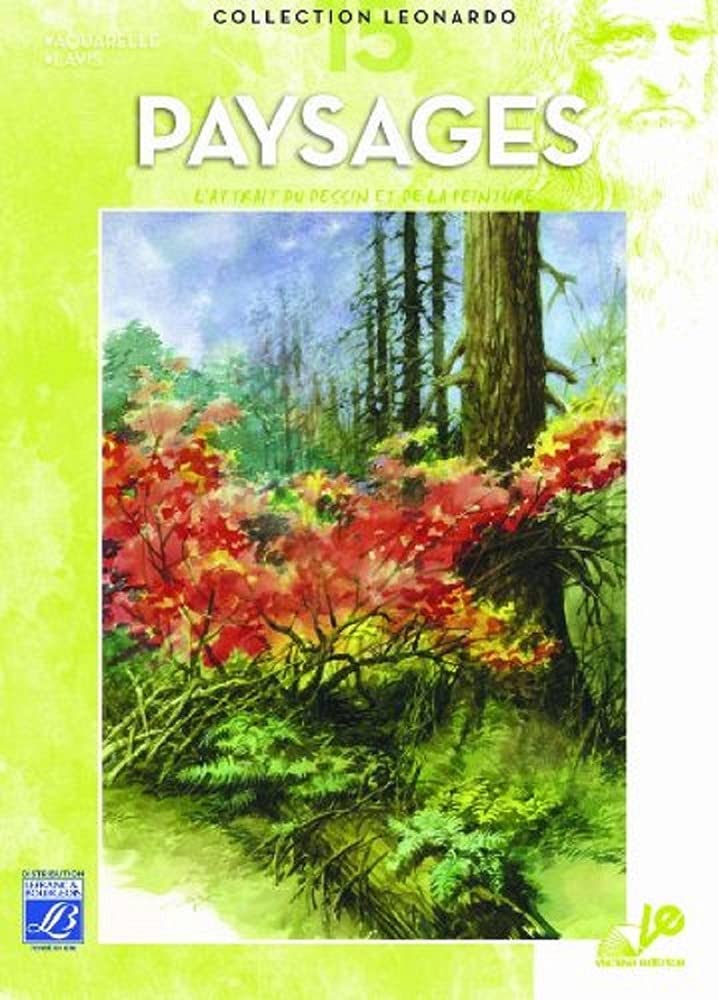 Lefranc Bourgeois Album Léonardo N°15 Paysage A L'Aquarelle 9788886256148