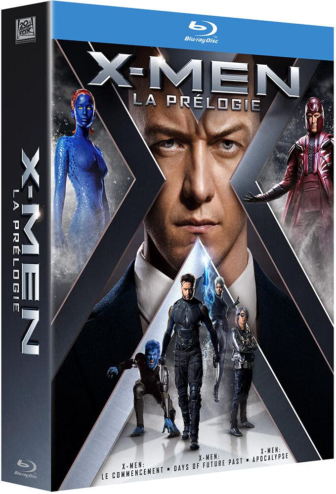 Prélogie Commencement Days of Future Past + X-Men : Apocalypse [Blu-Ray] 3344428063214