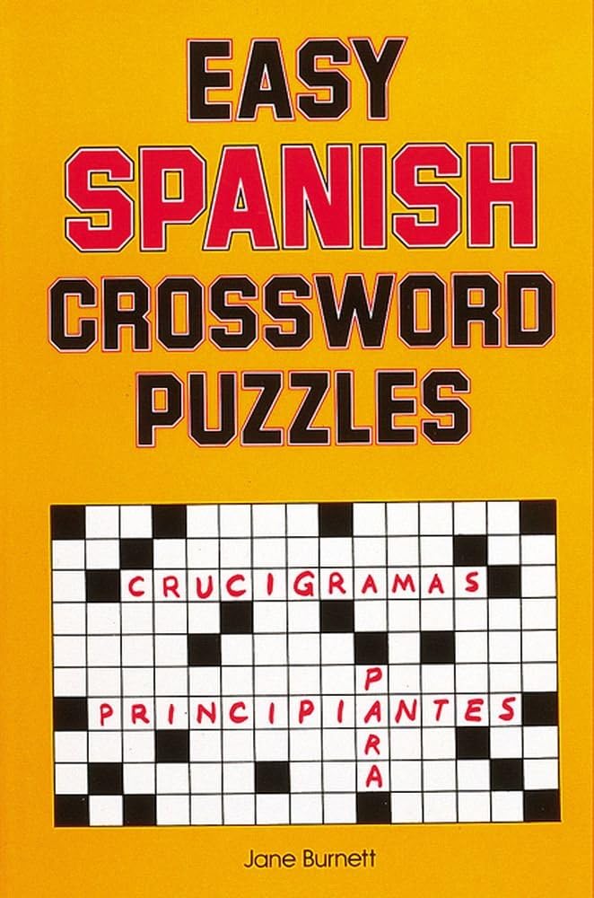 Easy Spanish Crossword Puzzles 9780844272443