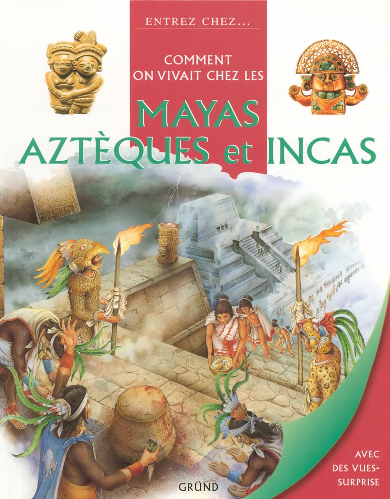 Comment on vivait chez les Incas, Aztèques et Mayas 9782700050790