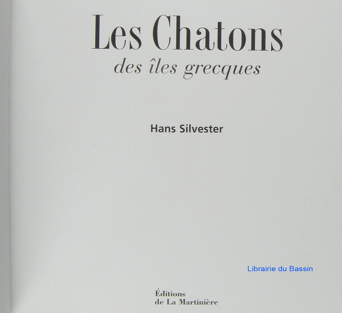 Les chatons des îles grecques 9782732425542