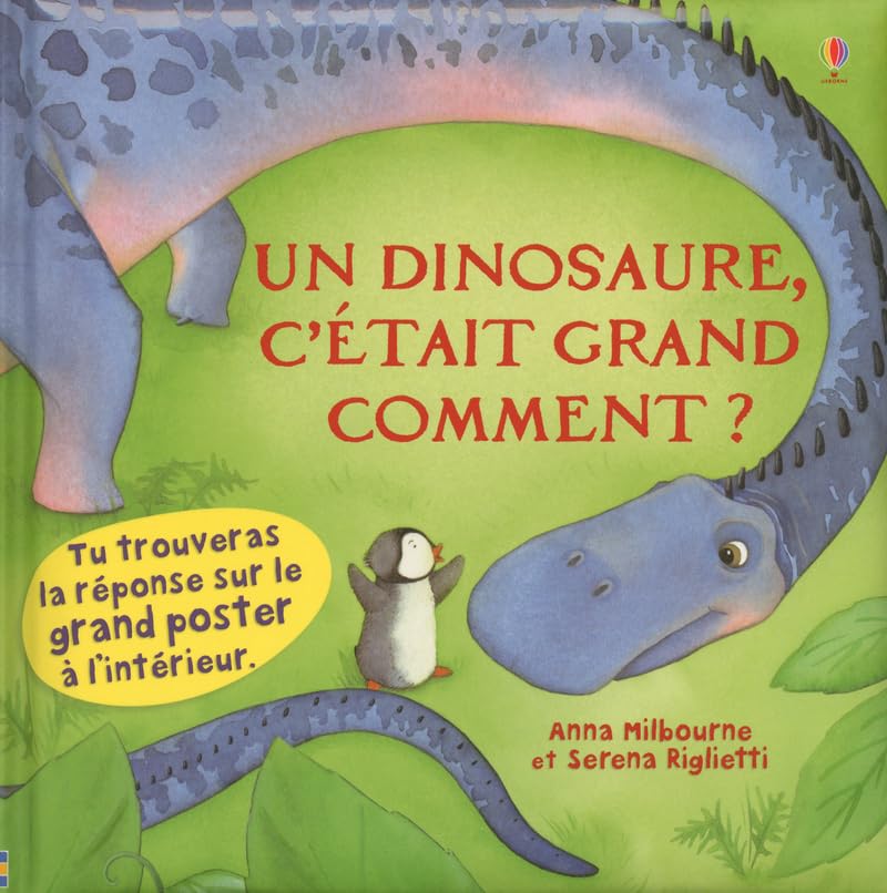 Un dinosaure, c'était grand comment ? 9781409554097