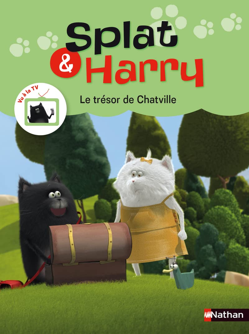 Splat et Harry : Le trésor de Chatville - Album - Dès 4 ans 9782092497180