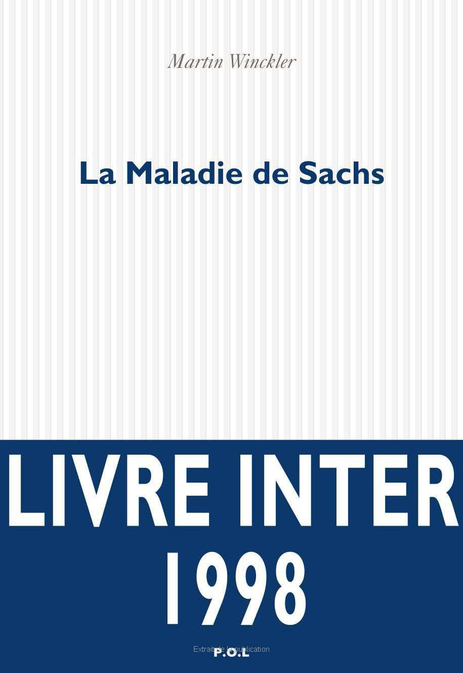 La Maladie de Sachs 9782867446030