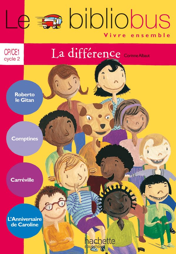 Le Bibliobus N° 25 CP/CE1 - La Différence - Livre de l'élève - Ed.2008 9782011173898