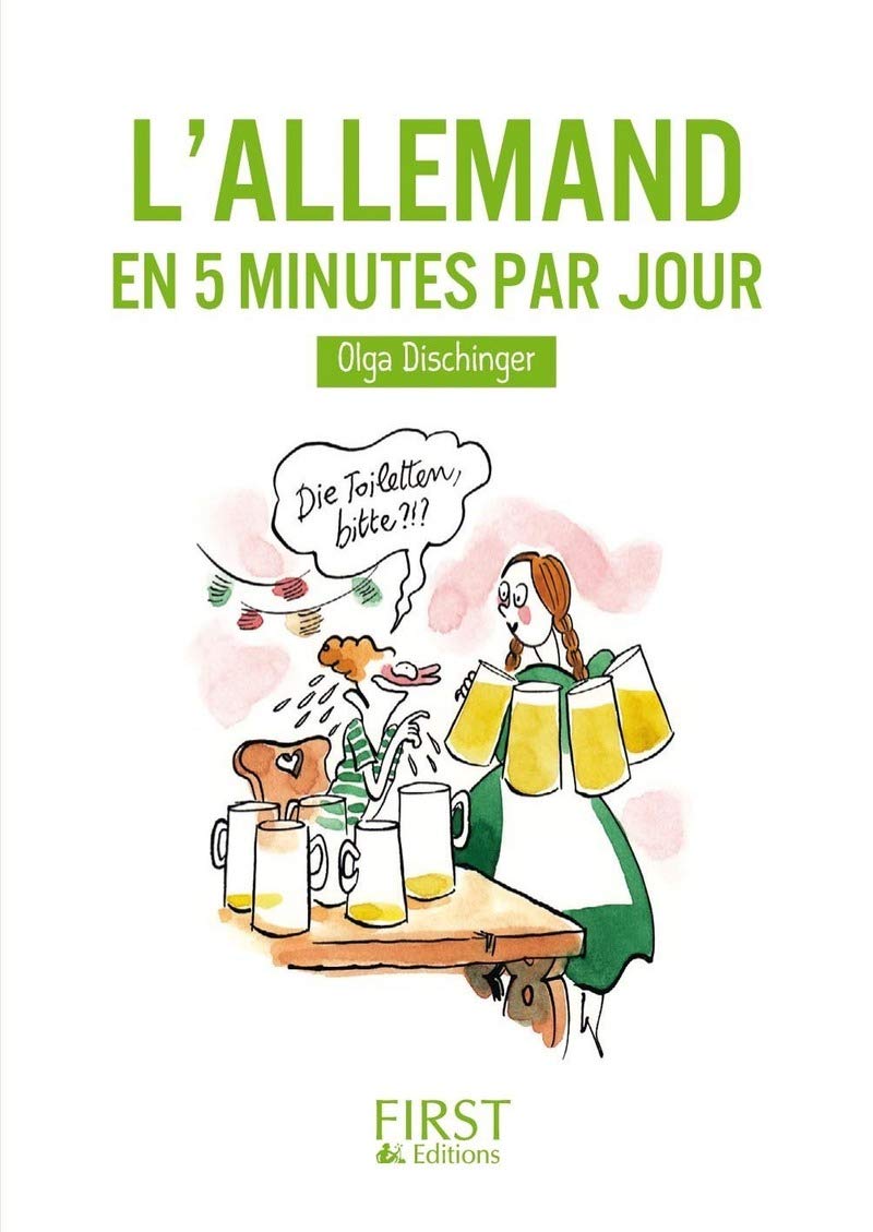 Petit livre de - L'Allemand en 5 minutes par jour 9782754065931