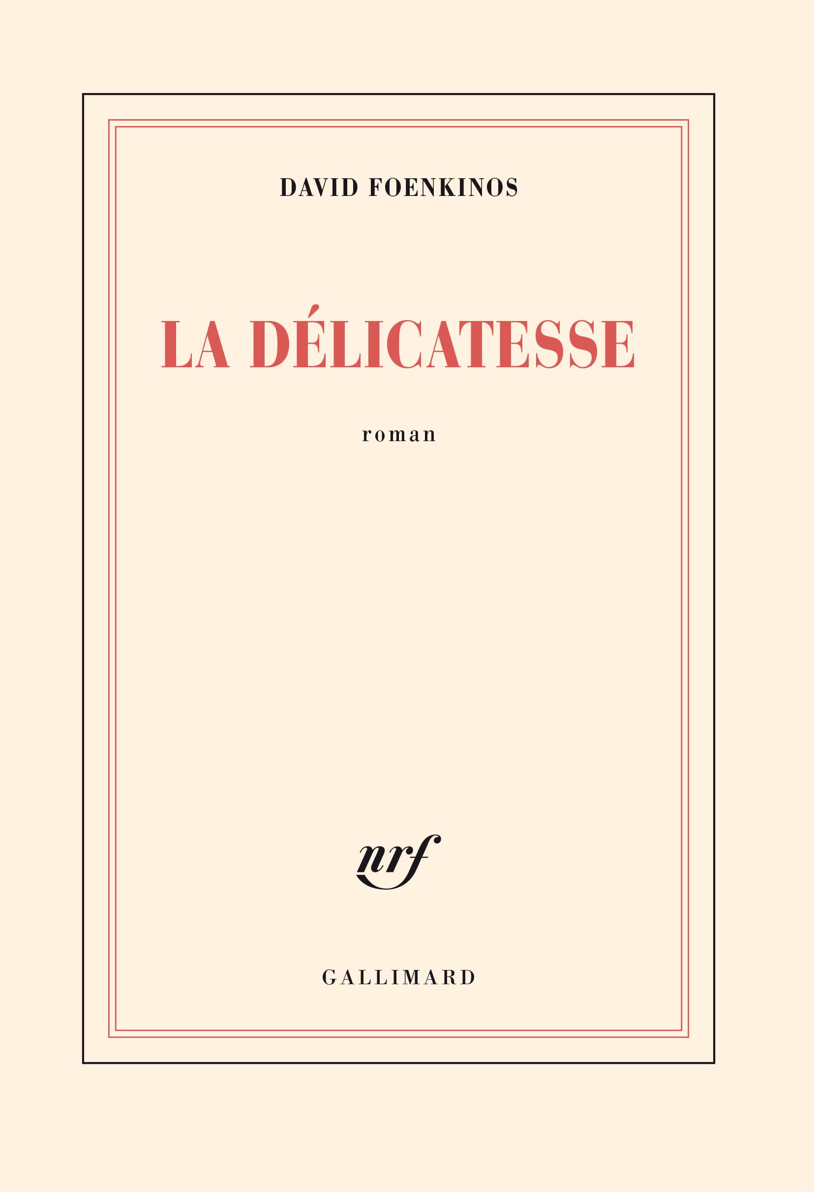 La délicatesse 9782070126415