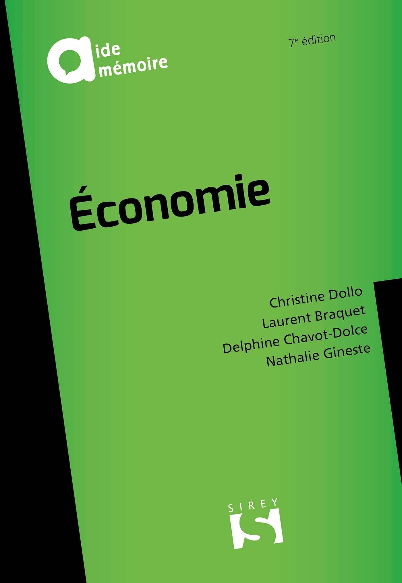 Économie. 7e éd. 9782247208500