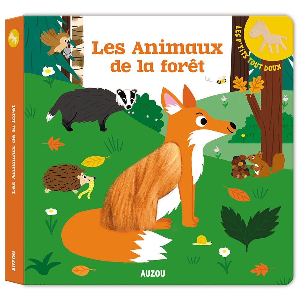 Les p'tits tout doux - Les animaux de la forêt 9782733860038