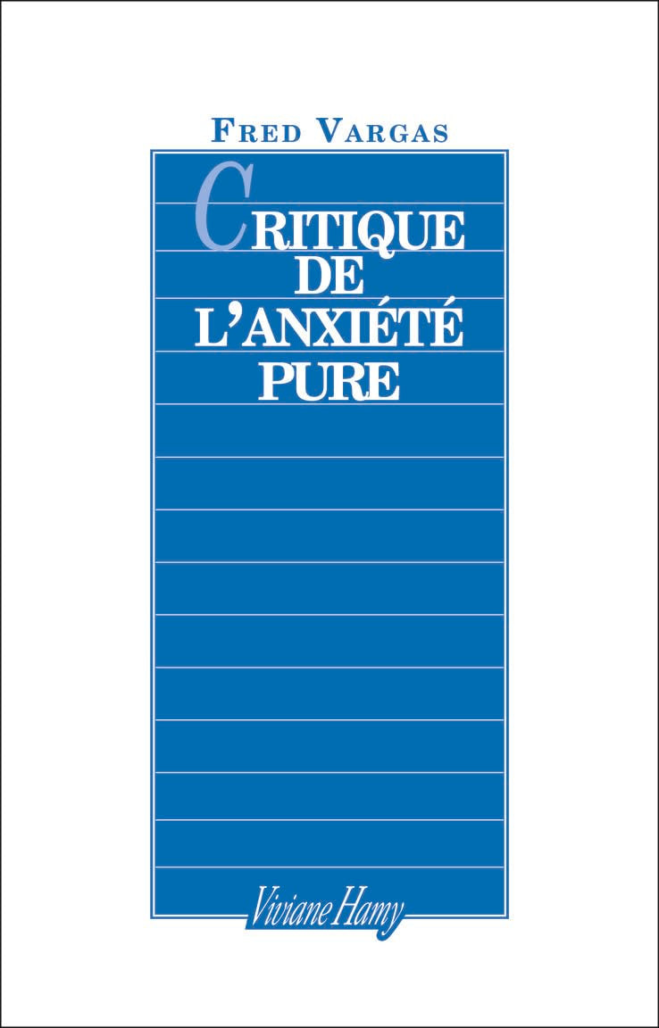 Critique de l'anxiété pure 9782878581799