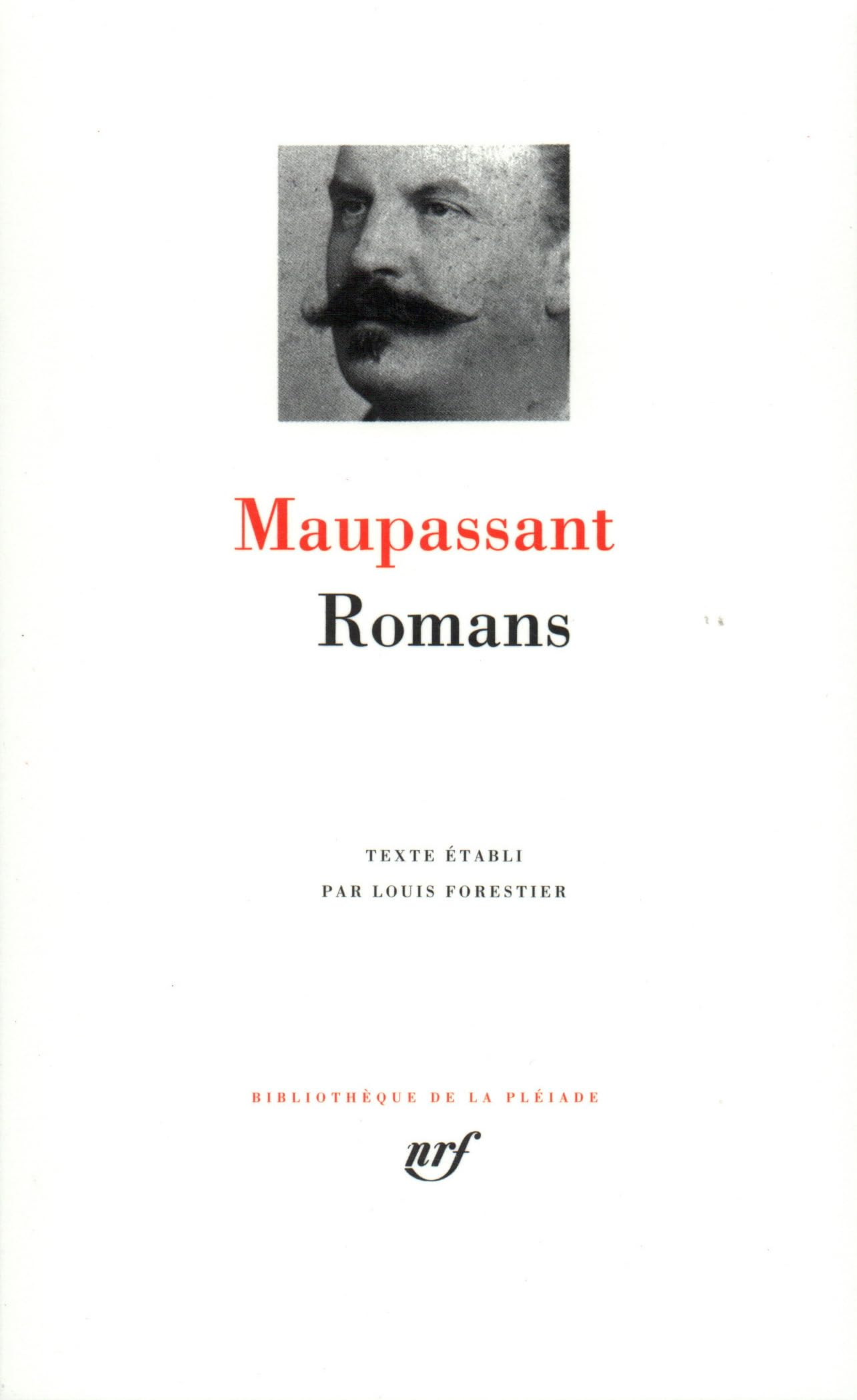 Maupassant : Romans 9782070111183
