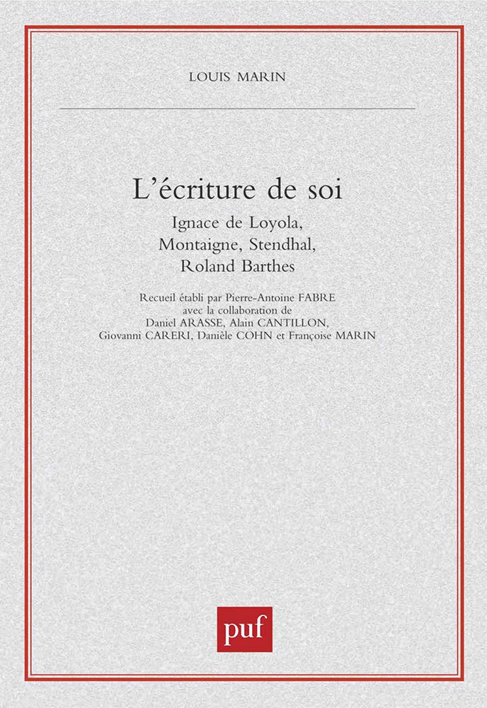 L'écriture de soi 9782130499220
