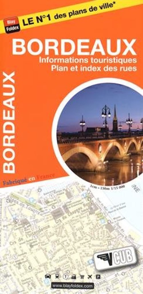 Plan de Bordeaux et de son agglomération (avec localisation des stations VCUB) 9782309501150