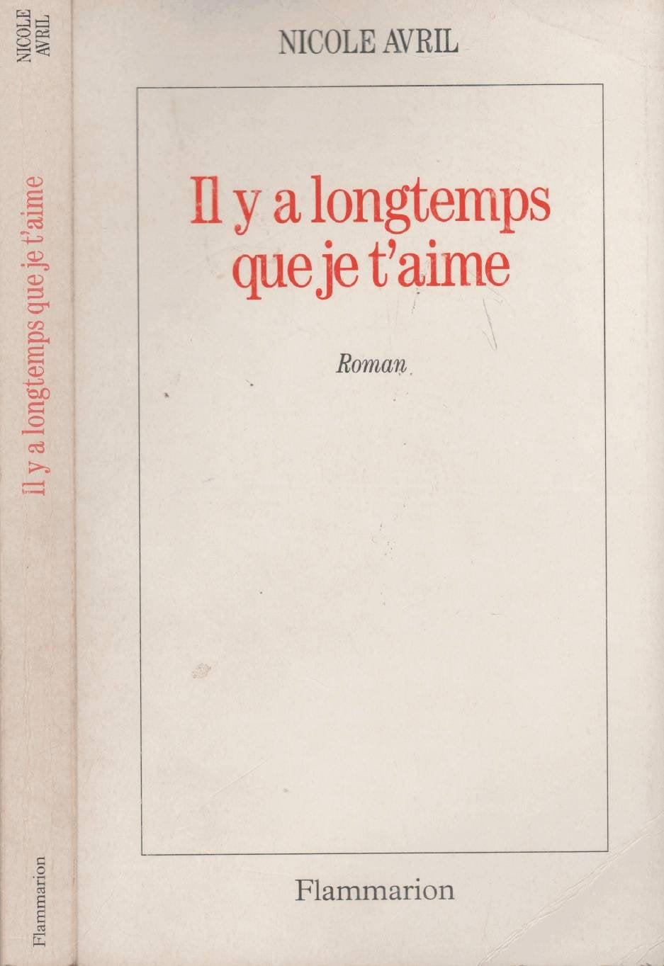 Il y a longtemps que je t'aime 9782080667076