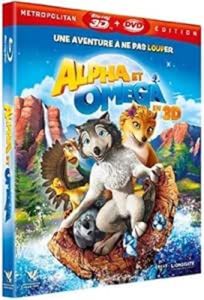 Alpha et Omega Active [Combo Blu-Ray 3D + DVD] 3512391657376