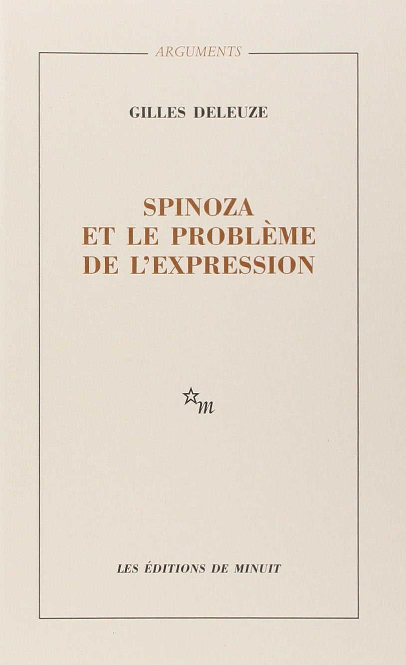 Spinoza et le problème de l'expression 9782707300072