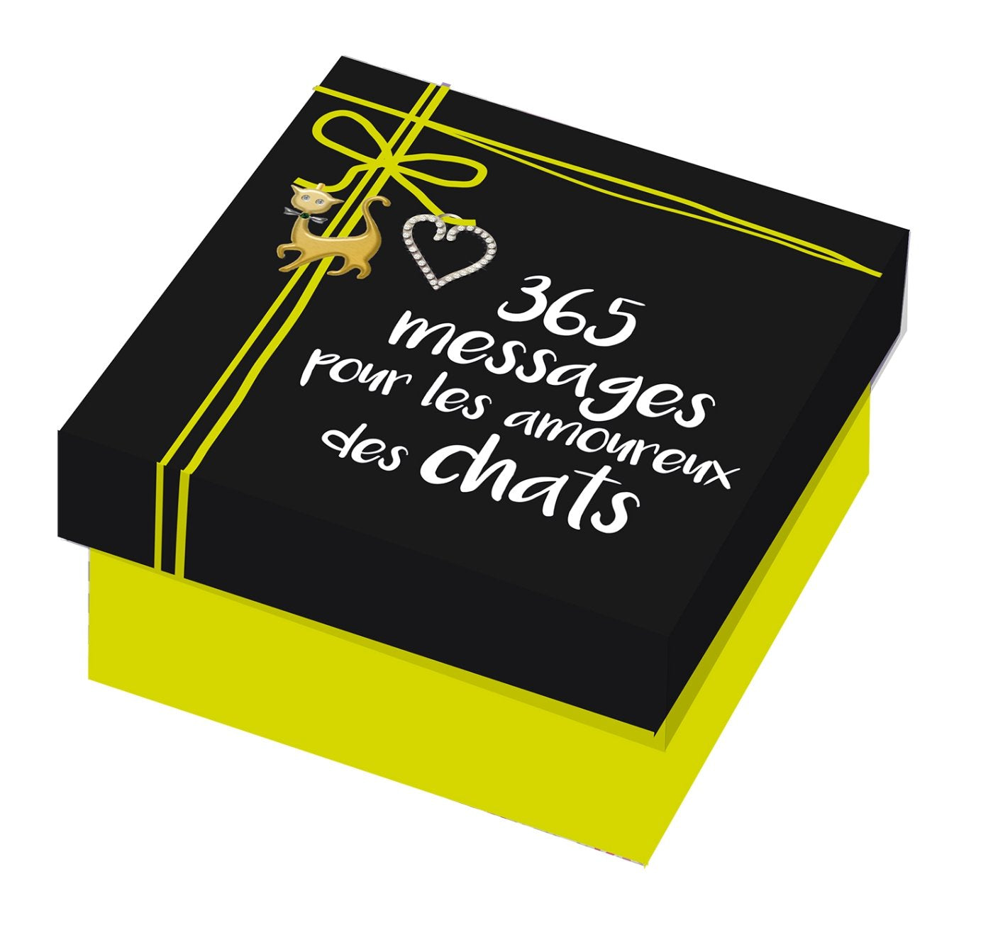 365 messages pour les amoureux des chats 9782809659726