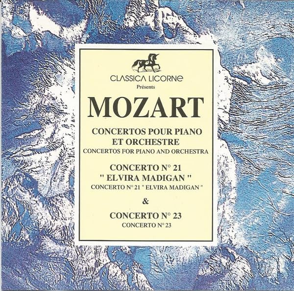Mozart - Concertos pour Piano et Orchestre nº 21 "Elvira Madigan" y nº 23 3254567355050