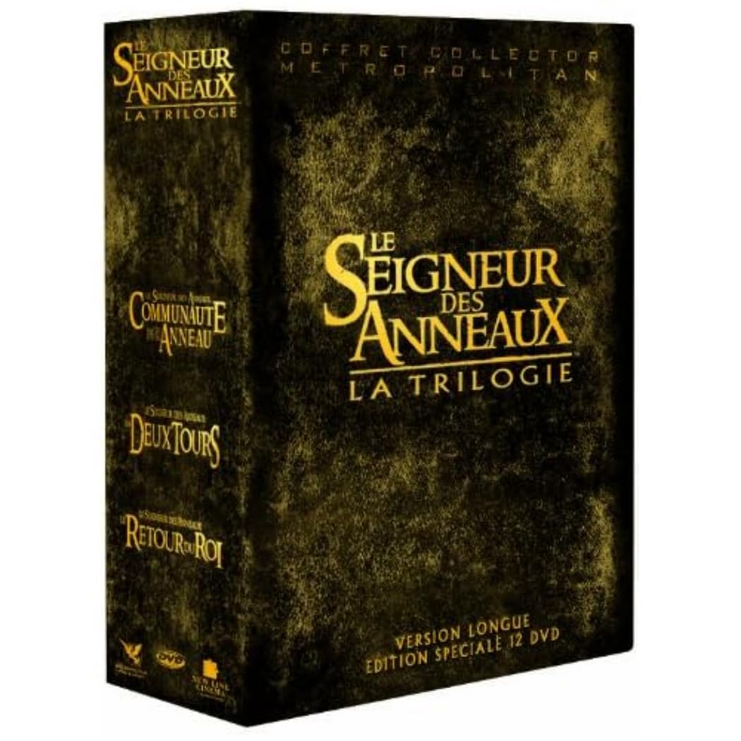 Coffret Trilogie Le Seigneur des Anneaux - Intégrale Versions longues - 12 DVD - Edition spéciale limitée 2011 [Version Longue] [Version Longue] 3512391564612