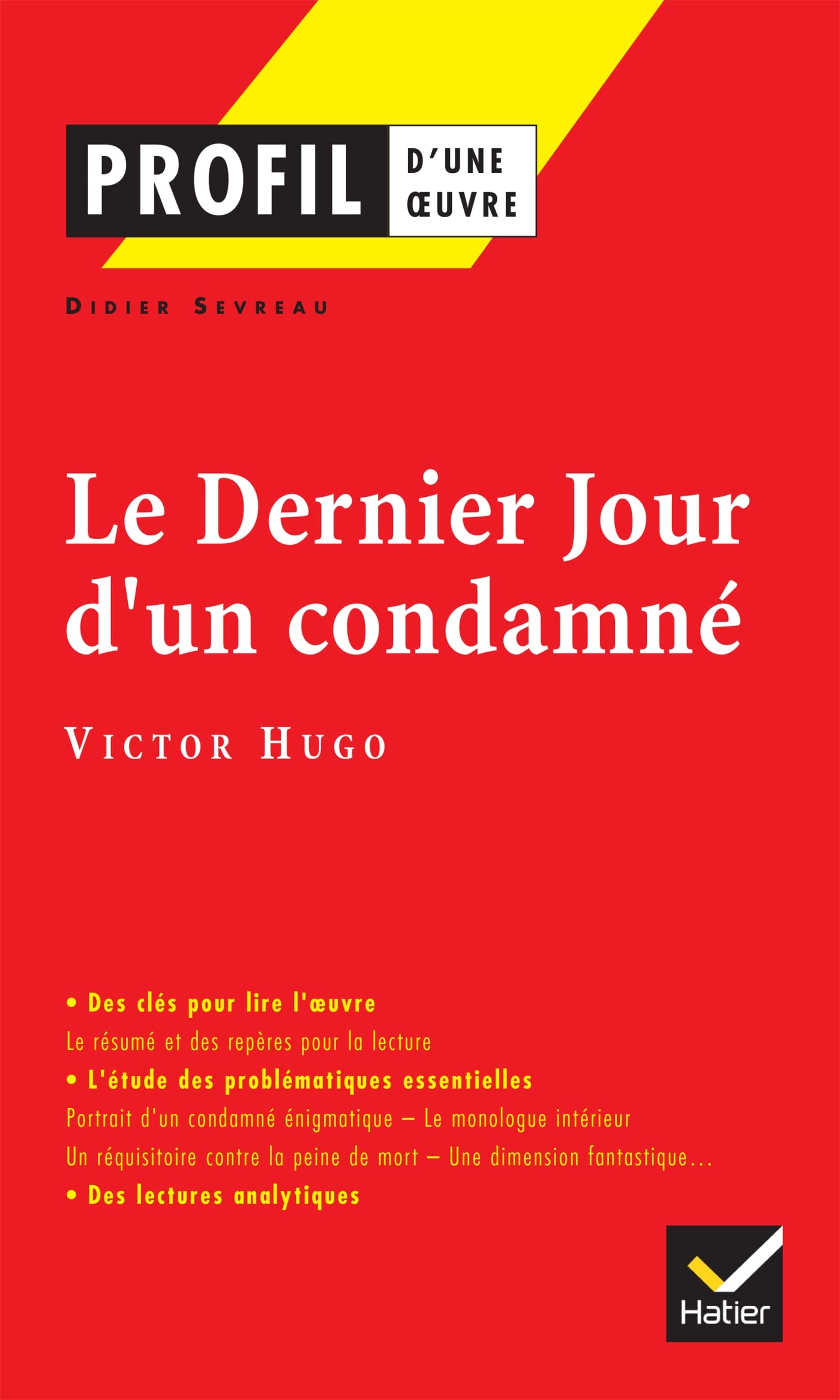 Le Dernier jour d'un condamné, Victor Hugo 9782218740695