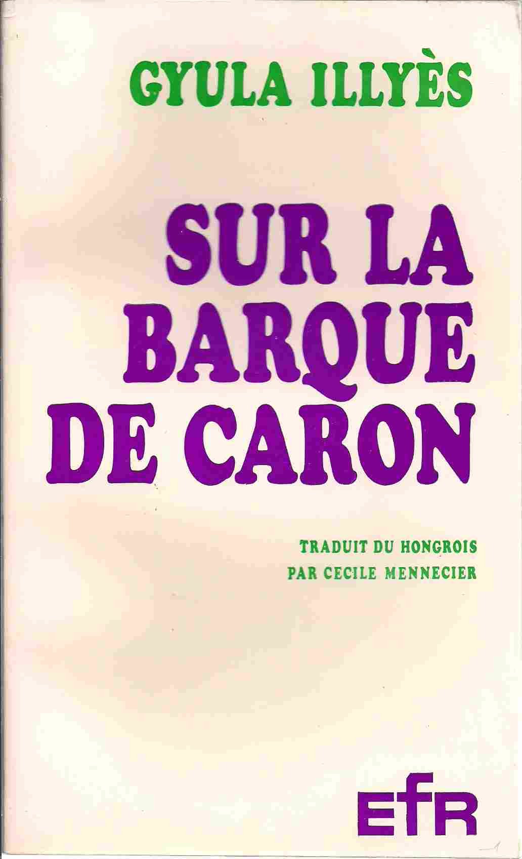 Sur la barque de caron 