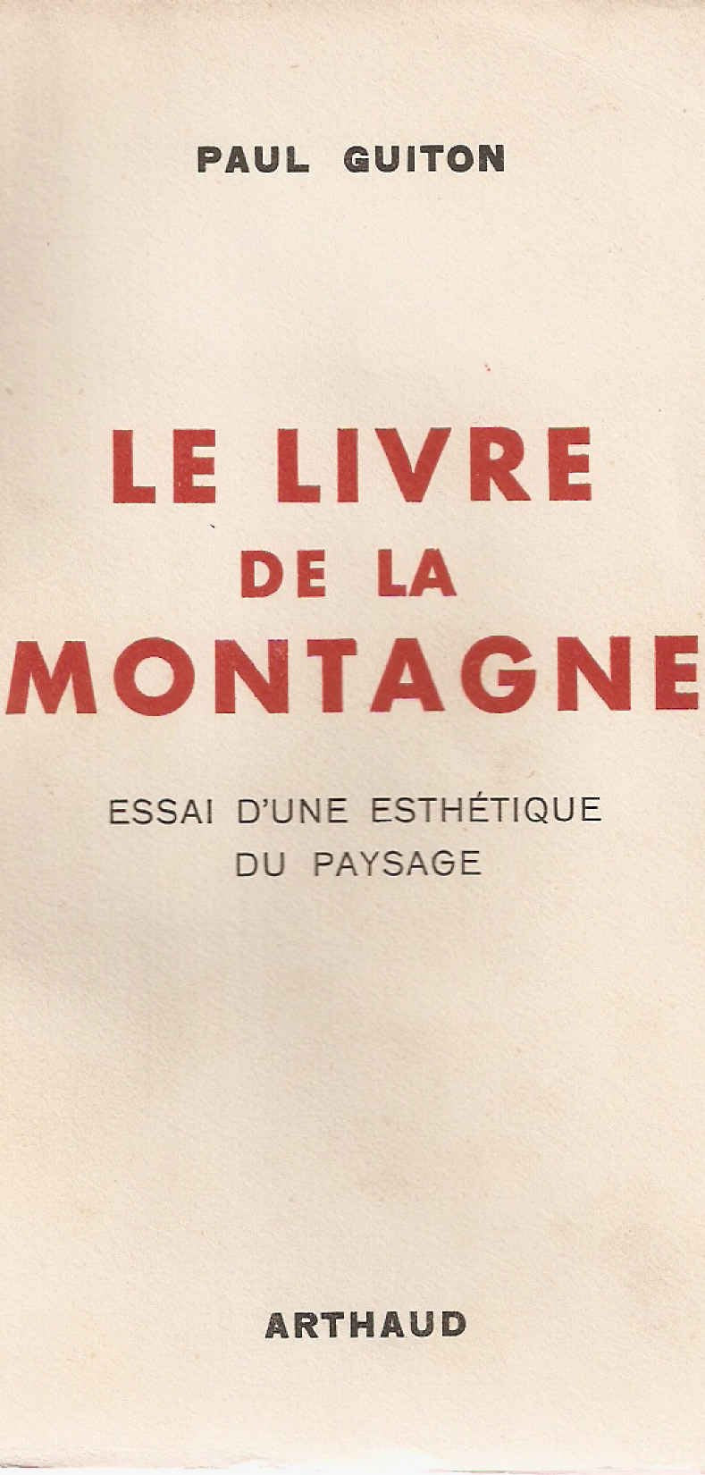 Le Livre de la montagne 9782070395118