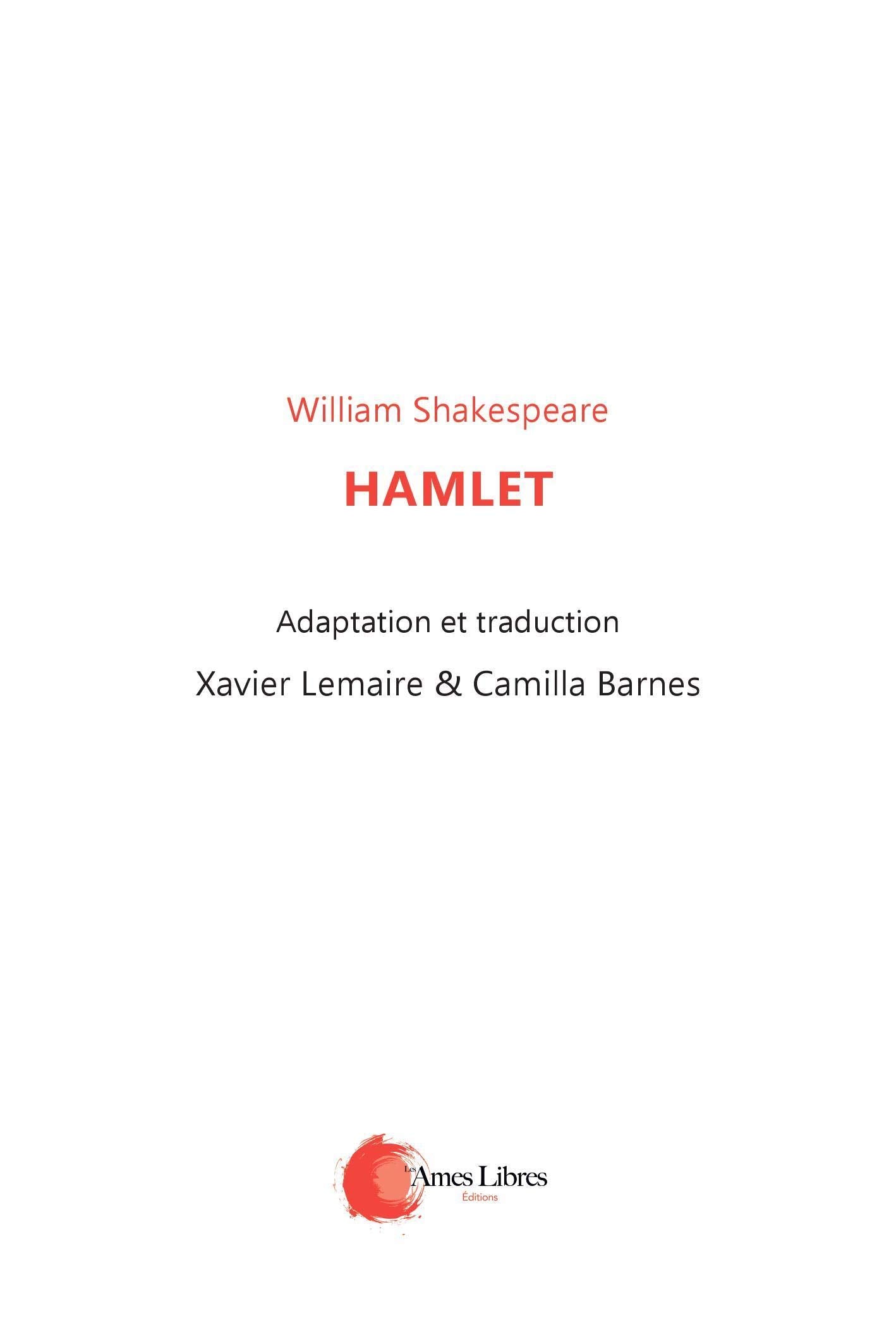 Hamlet 9782956069935