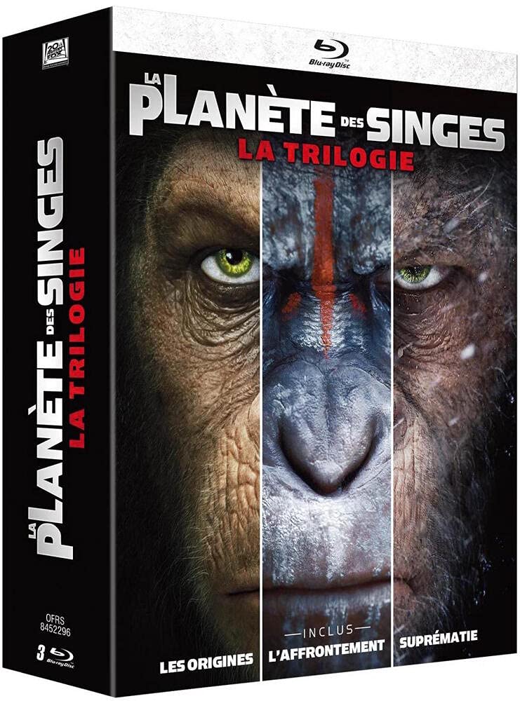 La Planète des Singes - La Trilogie [Blu-ray] 3344428070021