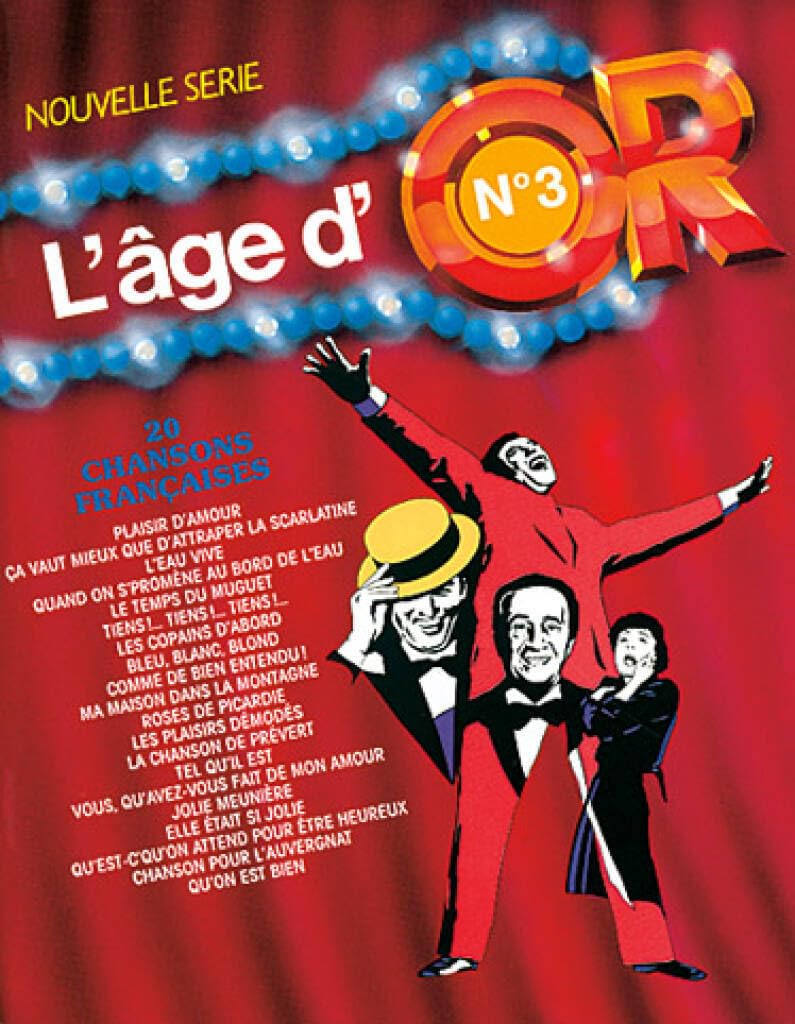 L' âge d' or - 20 Chansons Françaises - Volume 3 9788882910983