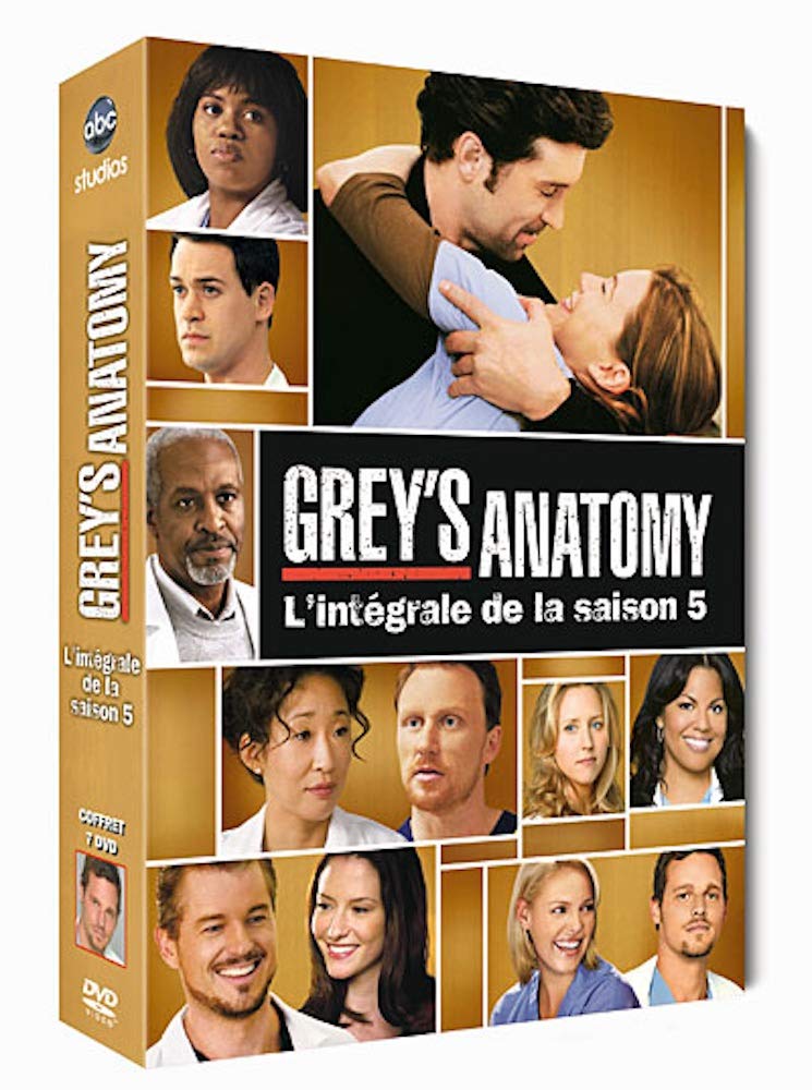 Grey's Anatomy, saison 5 - Coffret 7 DVD 8717418222581