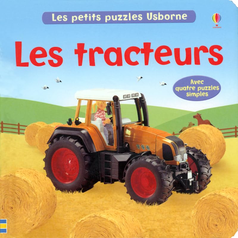 LES TRACTEURS - AVEC QUATRE PUZZLES SIMPLES 9780746065648
