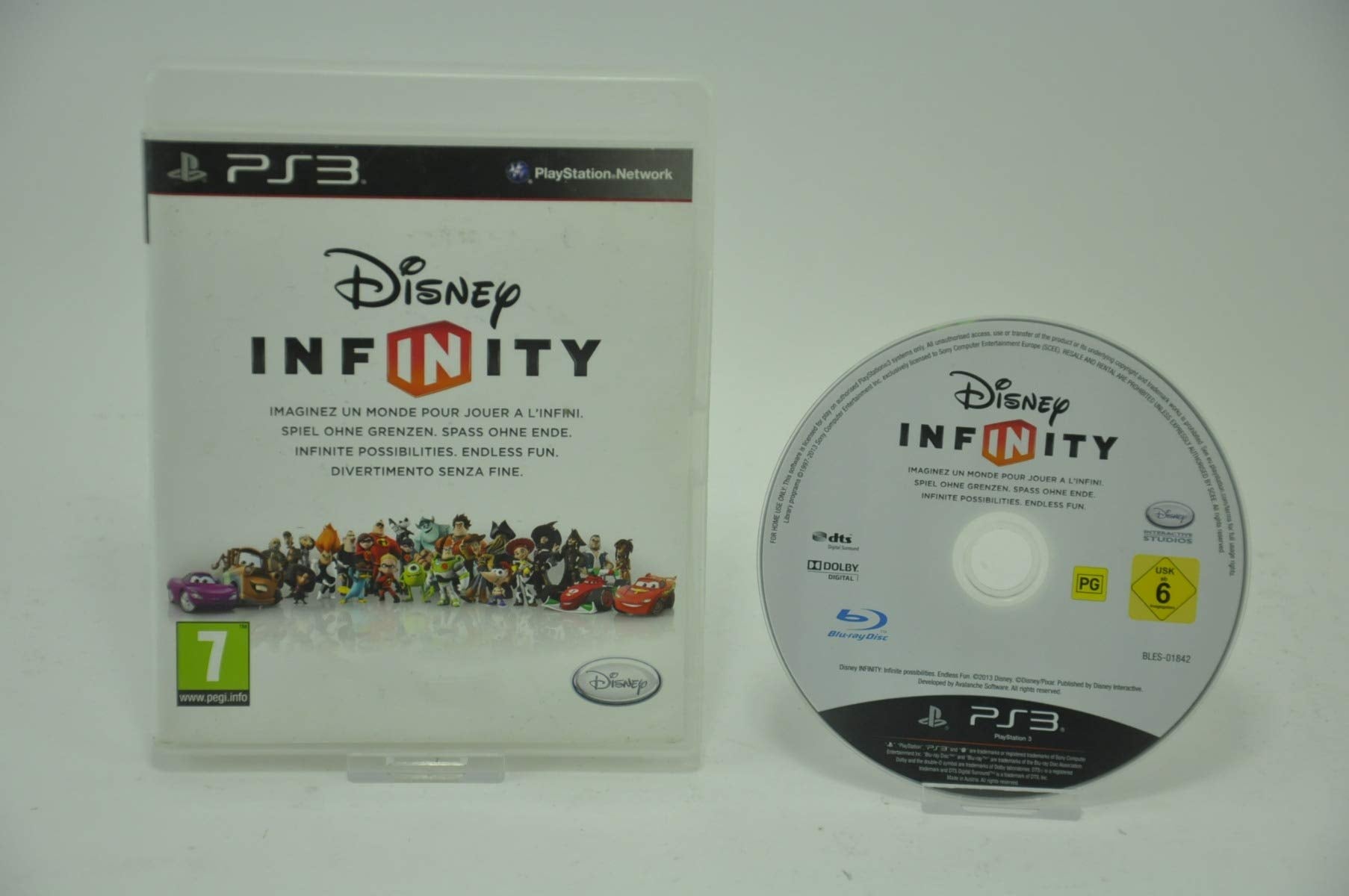 PS3 - Disney Infinity - Only Game, No Base, No Figures - [PAL EU - MULTILANGUAGE] 8717418390761