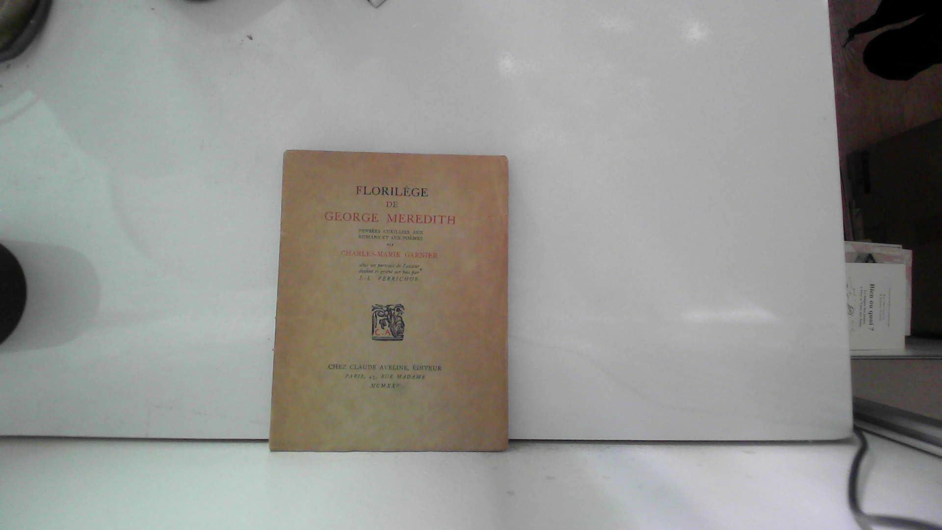 Florilege de George Meredith 9782723305341