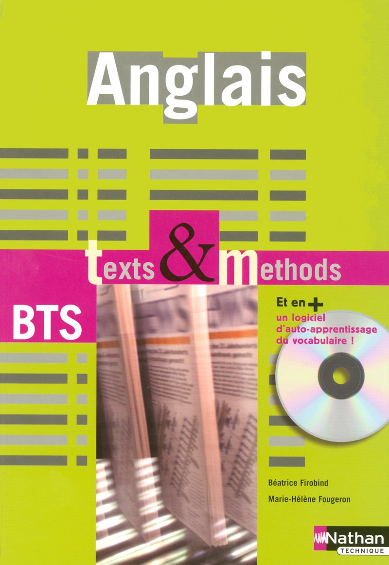 Anglais Texts & Methods > B2 - BTS Tertiaires 1 et 2 9782091603605