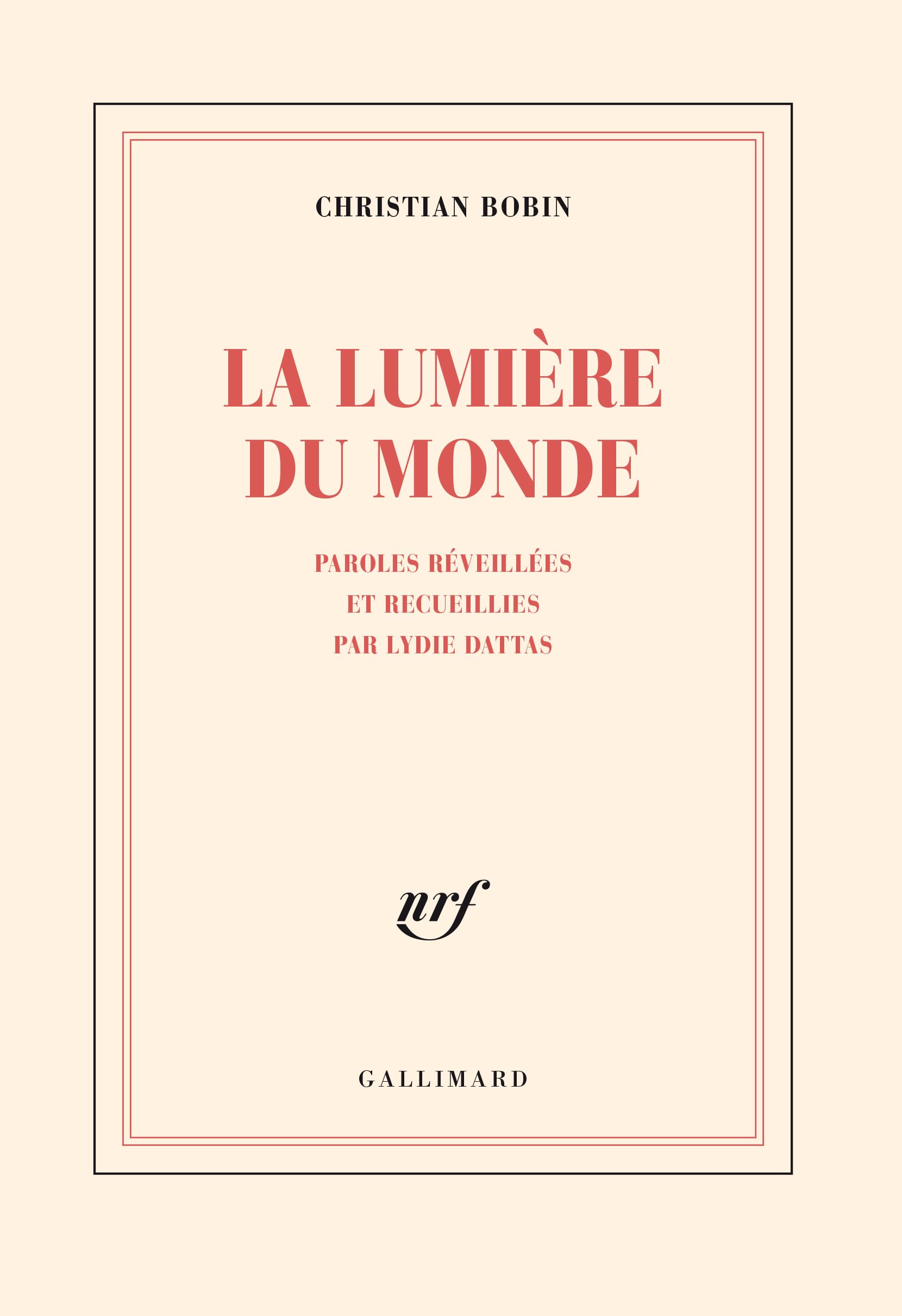 La lumière du monde 9782070760718