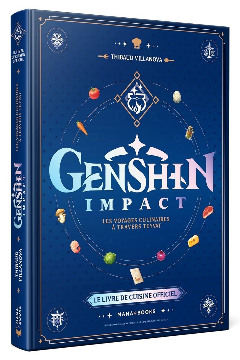 Le livre de cuisine officiel Genshin Impact 9791035504472