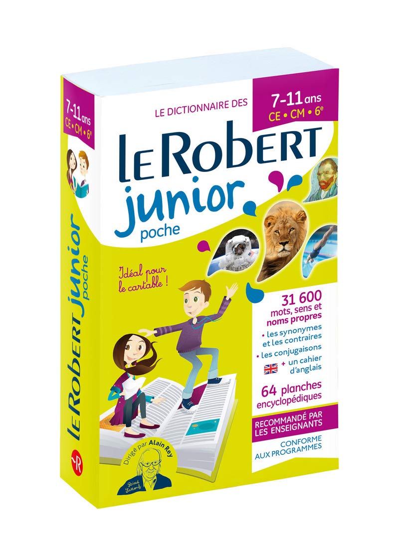 Dictionnaire Le Robert Junior Poche - 7/11 ans - CE-CM-6e 9782321013914