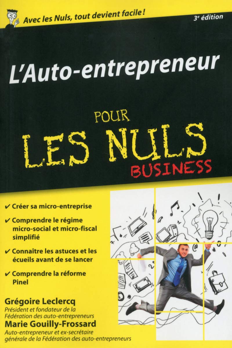 L'Auto-entrepreneur poche pour les Nuls Business, 3e édition 9782754080156