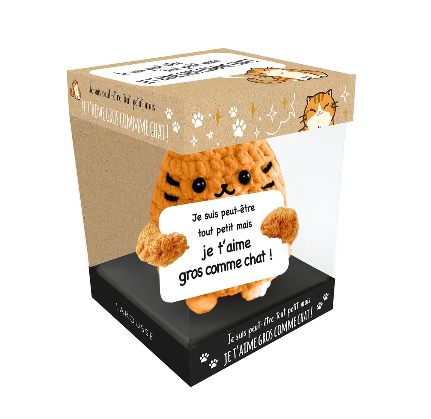 Je suis peut-être tout petit mais je t'aime gros comme chat ! 9782036074842