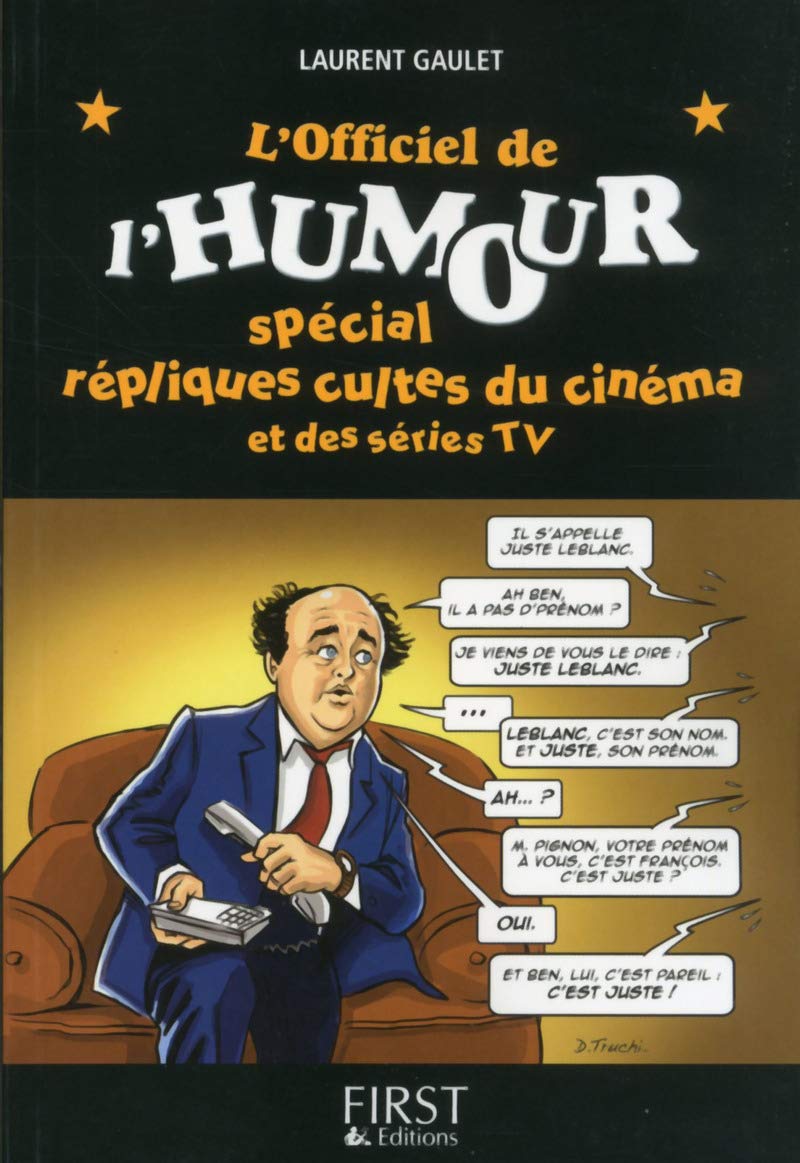 Officiel de l'humour, Spécial Répliques cultes du cinéma et séries TV 9782754049740