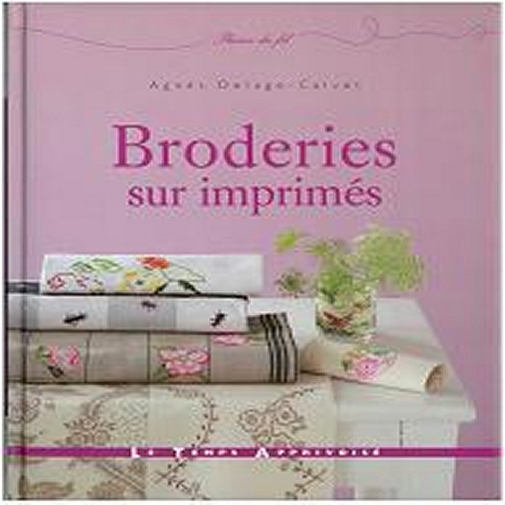 BRODERIE SUR IMPRIMES 9782299000534