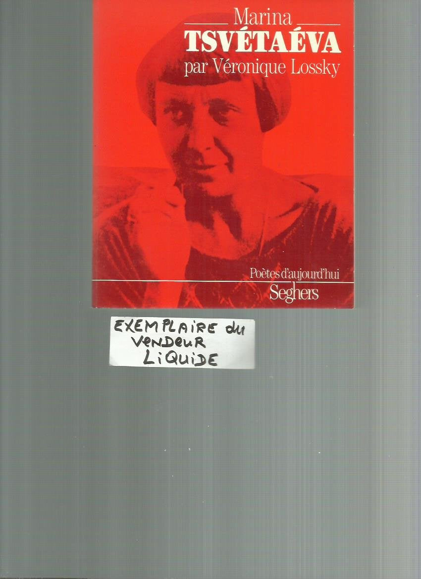 P262 - Marina Tsvetaeva 9782232101687